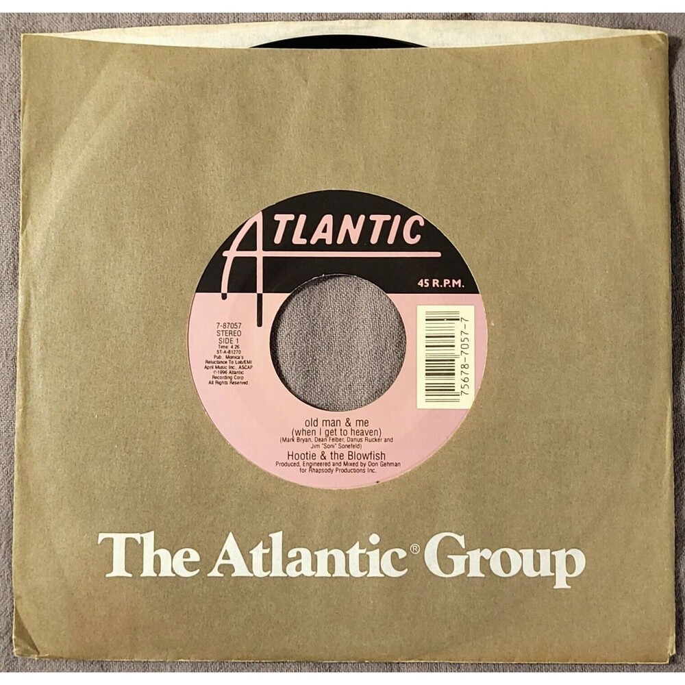 Hootie & The Blowfish ‎45 Old Man & Me/Before The Heartache Rolls In M- Rock